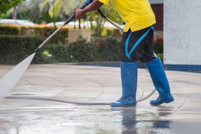 patio and porch cleaning